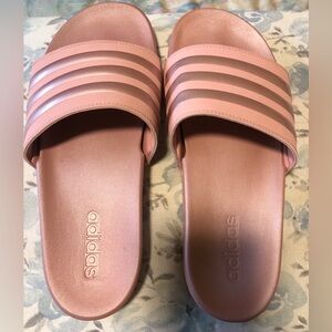 Adidas Women's Pink Slide Sandals